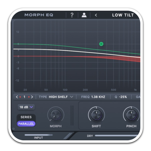 Minimal Audio Morph EQ for Mac(变形均衡器插件)