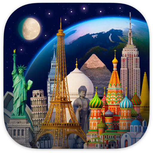 Earth 3D - World Atlas for Mac(互交式3d地球仪)