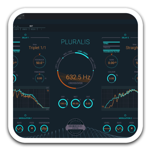 Soundevice Digital Pluralis for Mac(音频双延迟插件)