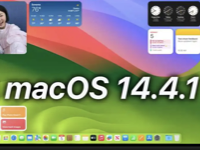 苹果macOS 14.4.1正式发布：修复无法使用外接显示器USB集线器问题