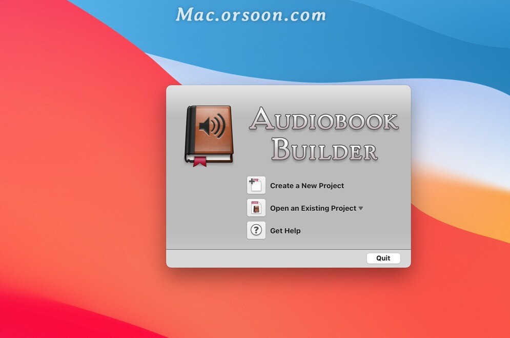 audiobook builder mac
