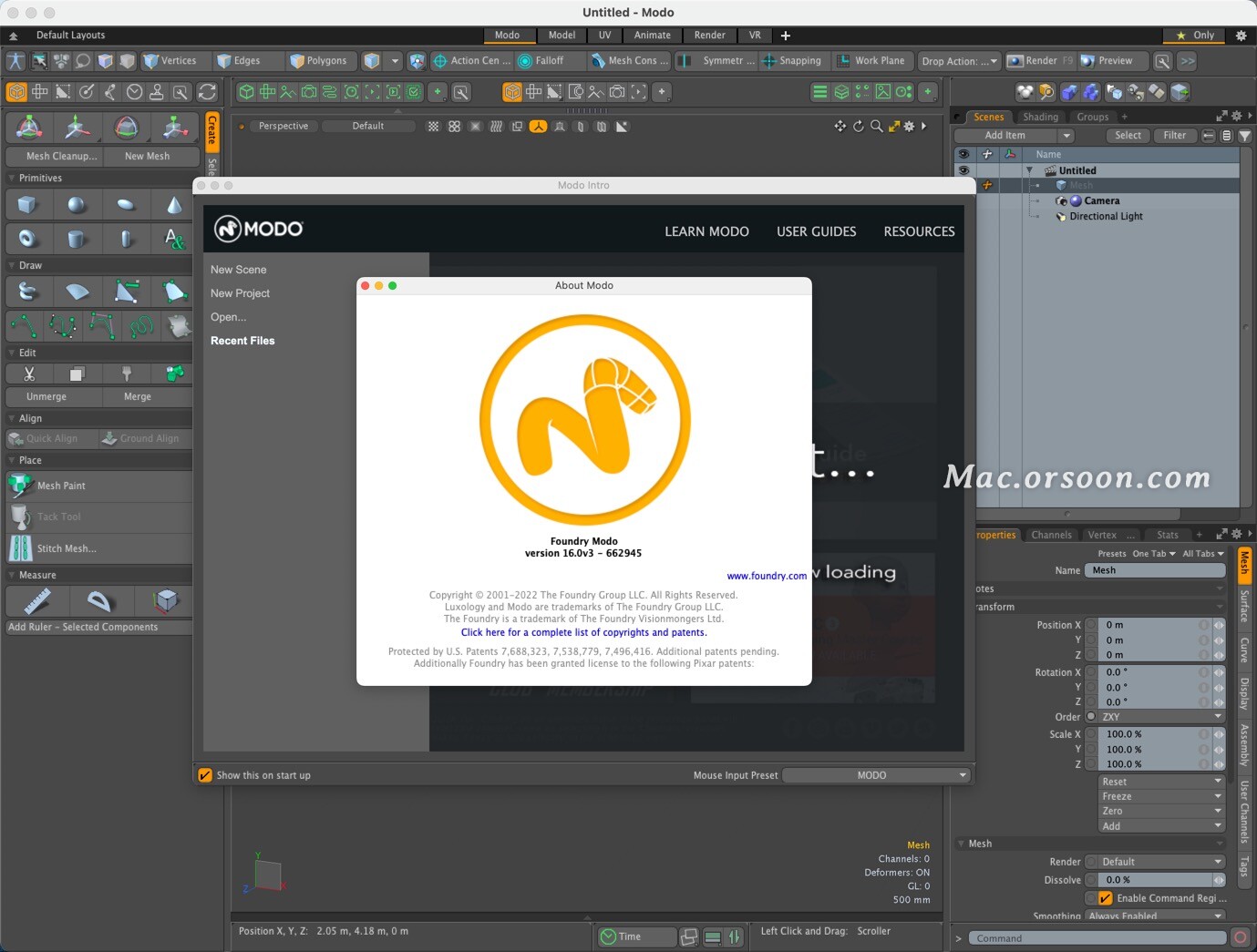 download the new version The Foundry MODO 16.1v8