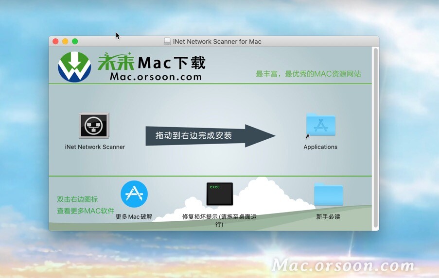inet network scanner for mac