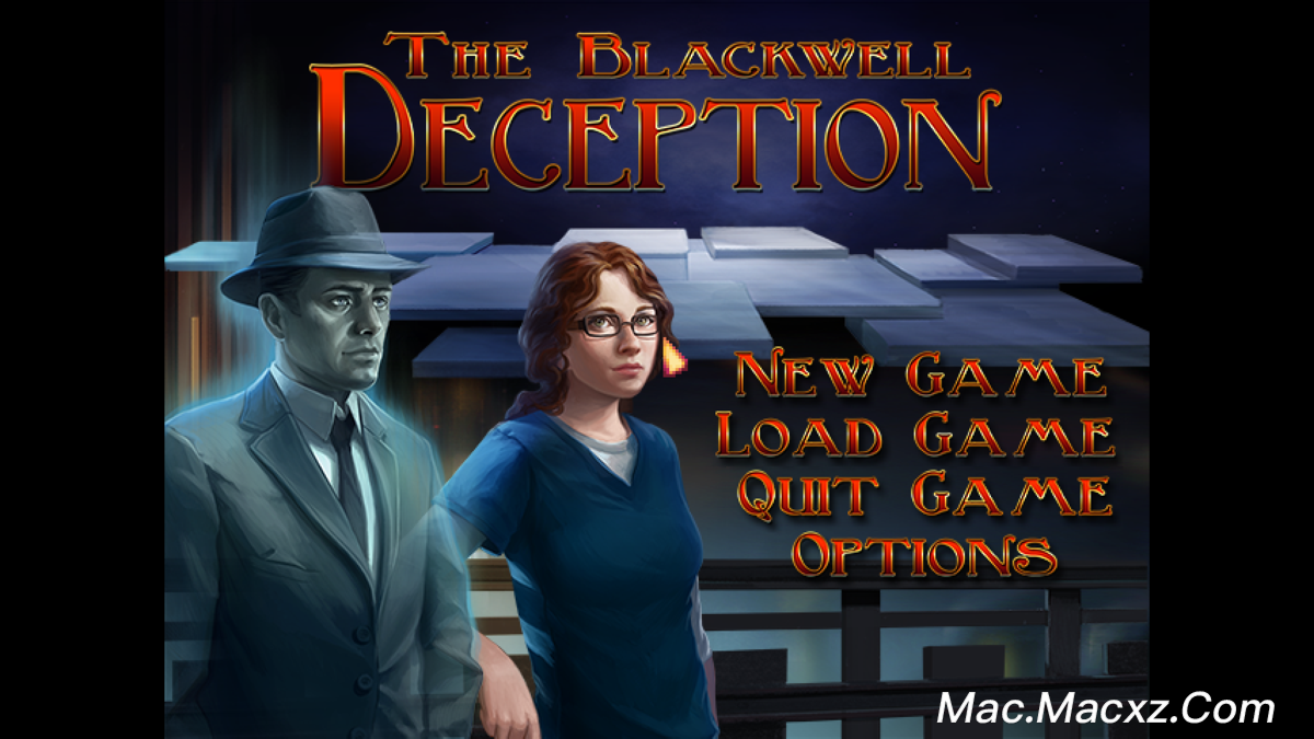 布莱克威尔之谜:欺骗blackwell deception for mac(解谜冒险游戏)